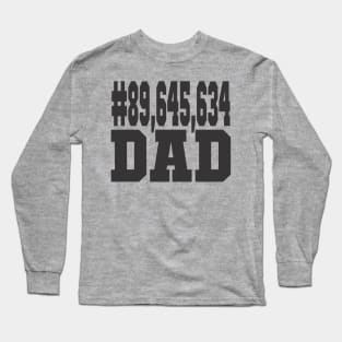 "Best" Dad Long Sleeve T-Shirt